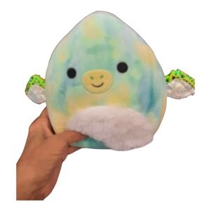 NWT Kellytoy Plush Toy for Small Pets - Blue and Yellow Fletcher